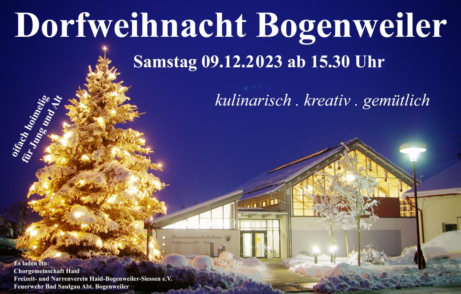 Dorfweihnacht am Samstag, 2023-12-09